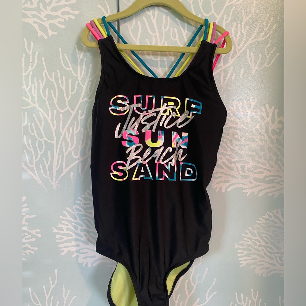 Justice swimsuit
